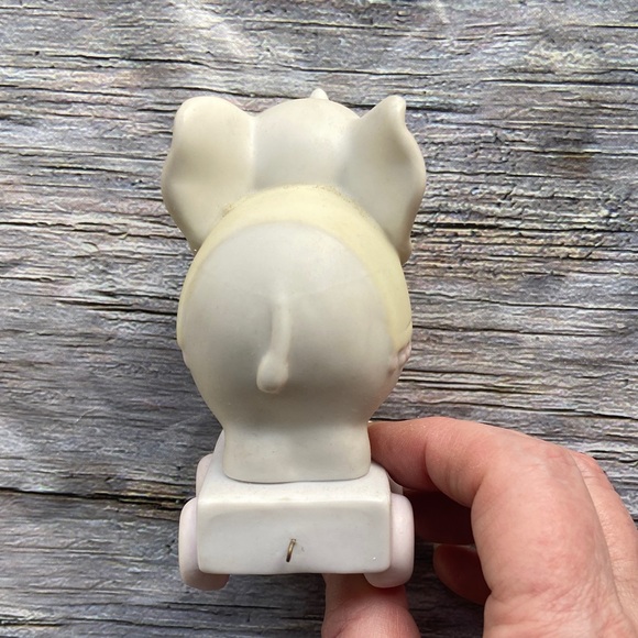 Vintage Precious Moments Birthday Train 4th Birthday Elephant with Box - Picture 6 of 15